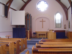 Inside Holtwood Chapel
