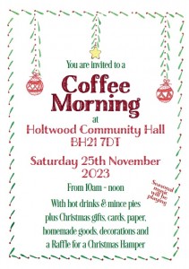Coffee Morning Flyer