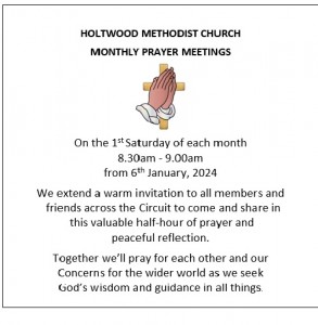 Prayer Meetings 2024